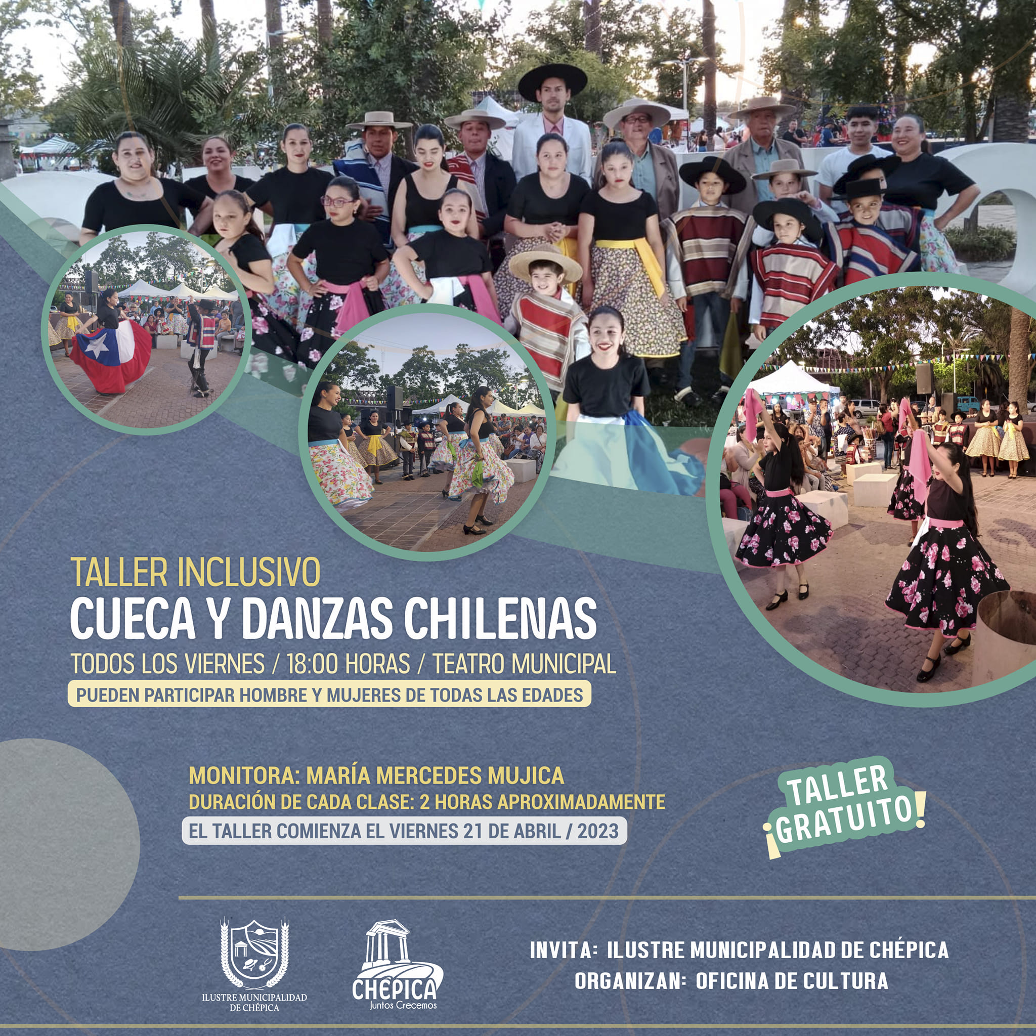 Taller inclusivo Cueca y Danzas Chilenas