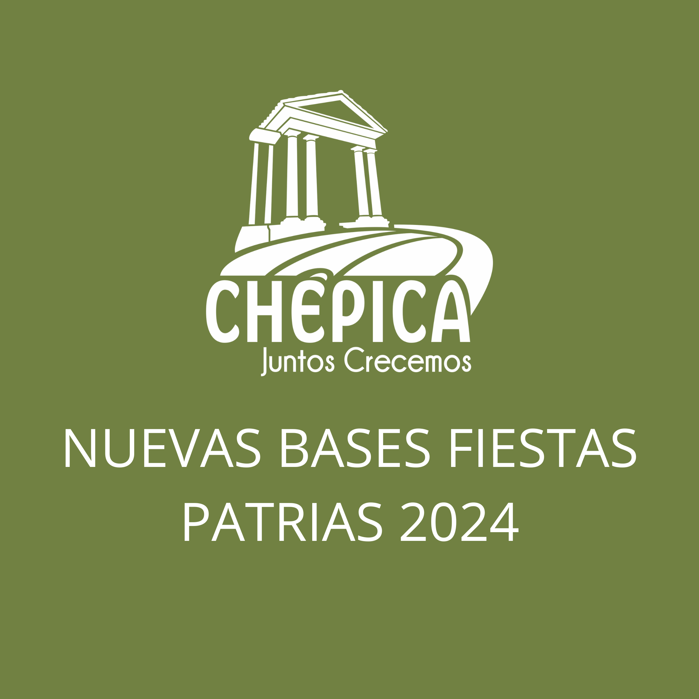 NUEVAS Bases Fiestas Patrias Chépica 2024