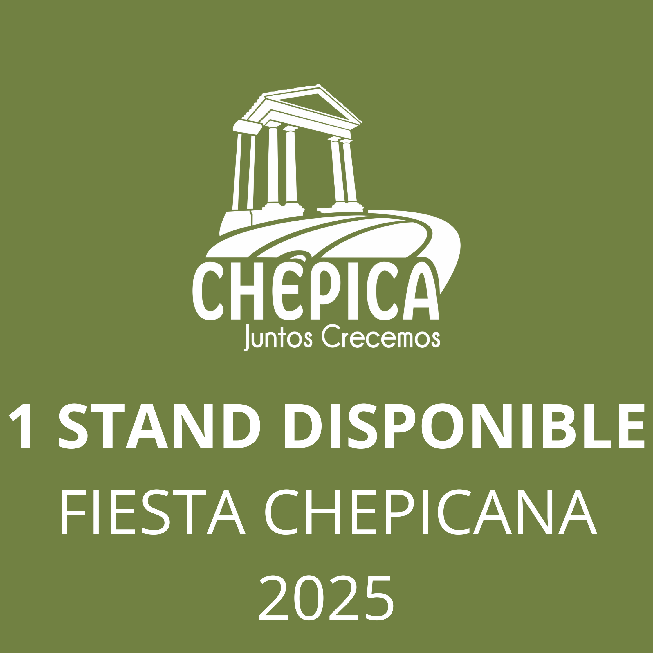 1 Stand Disponible, Fiesta Chepicana 2025 